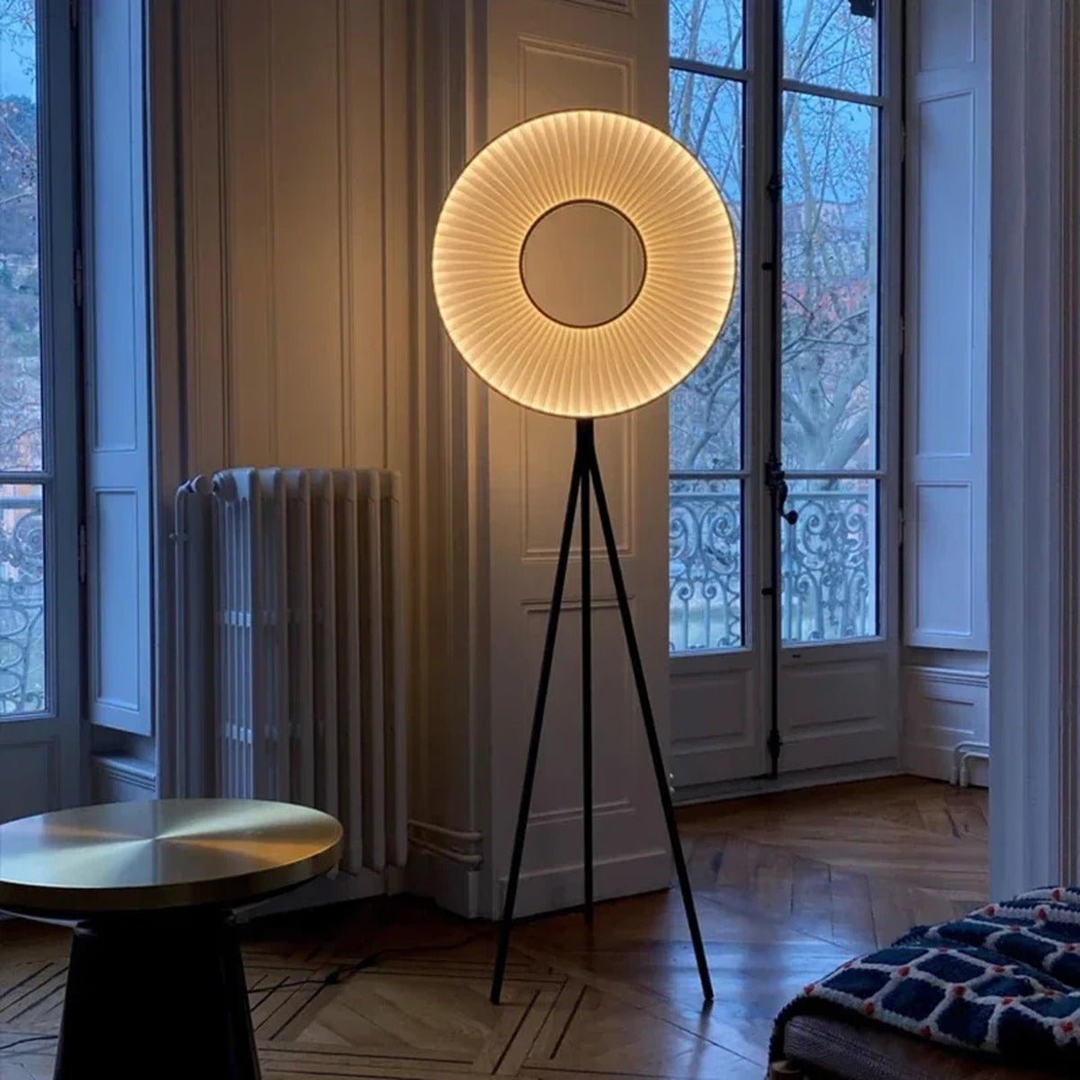 Warm Ambient Floor Lamp Laelston – Hero Shot