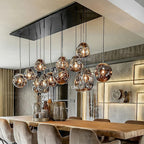 Nordic Ceremonial Glass Chandelier Welthorne – Lifestyle View 2