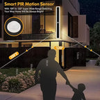 Veltora PIR motion sensor detection range, 120 degrees, up to 10ft