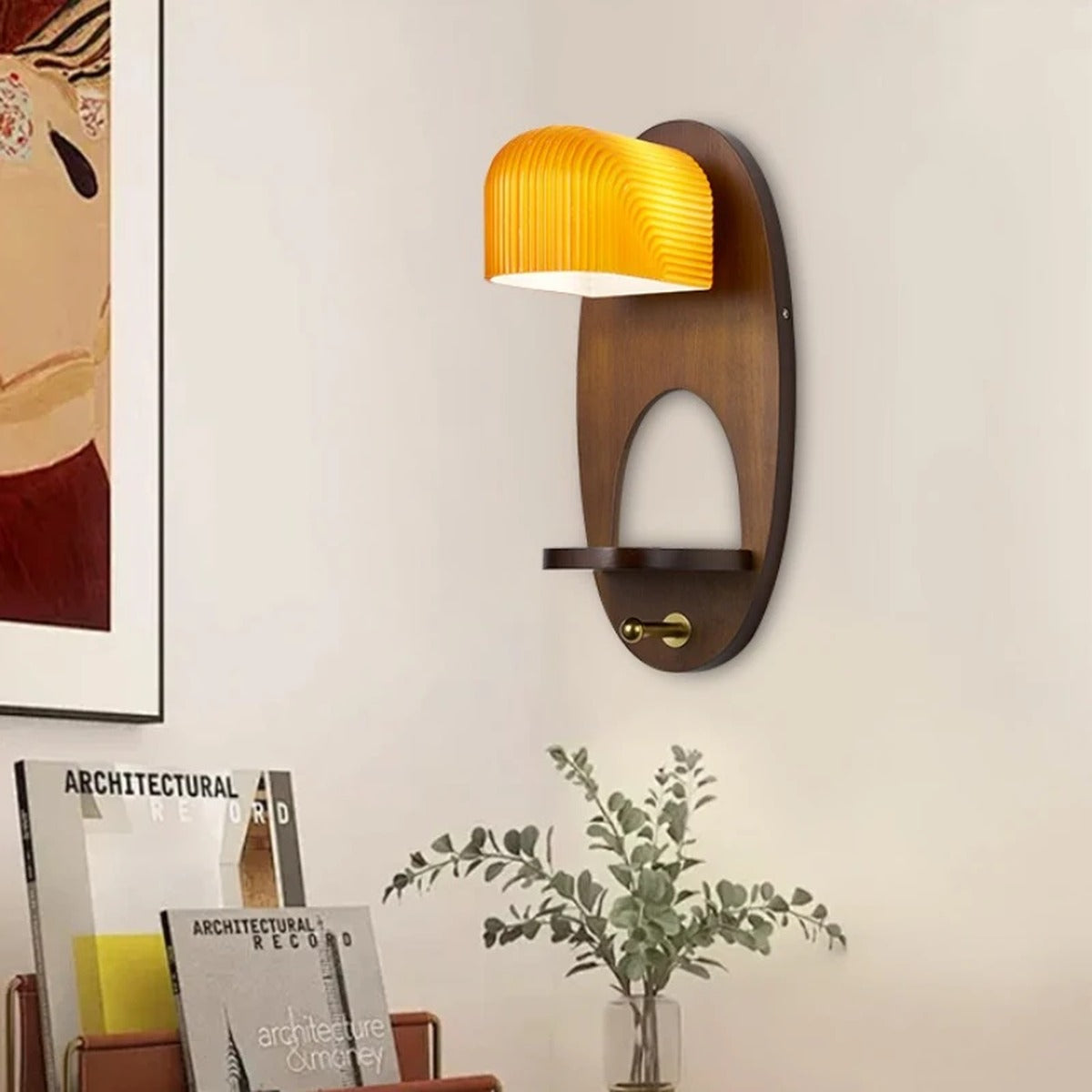 Measured Warmth Wall Sconce Vaelorin – Lifestyle View 2