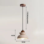 Natural Stone Orb Pendant Light Dalvoria – Dimensions