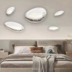 Convex Chrome Dome Wall Sconce – Formaxis – Lifestyle View 2