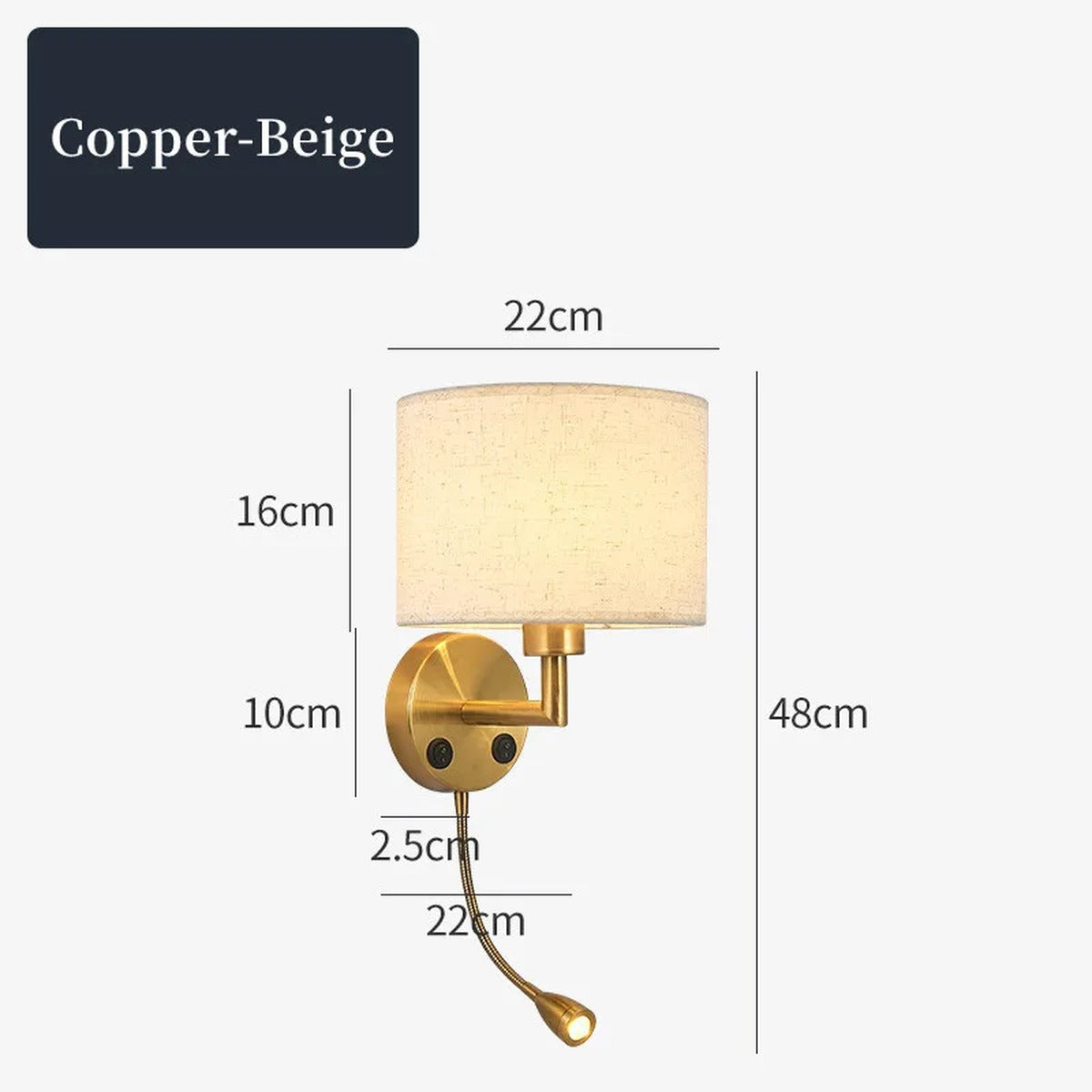 Refined Sculptural Globe Wall Sconce Aurelon – Product Detail 11