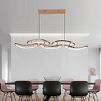 Celvon — close-up of interlocking curved oval segments and LED inner glow