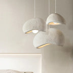 Sculptural Wabi-Sabi Pendant Light Benixo – Lifestyle View 2