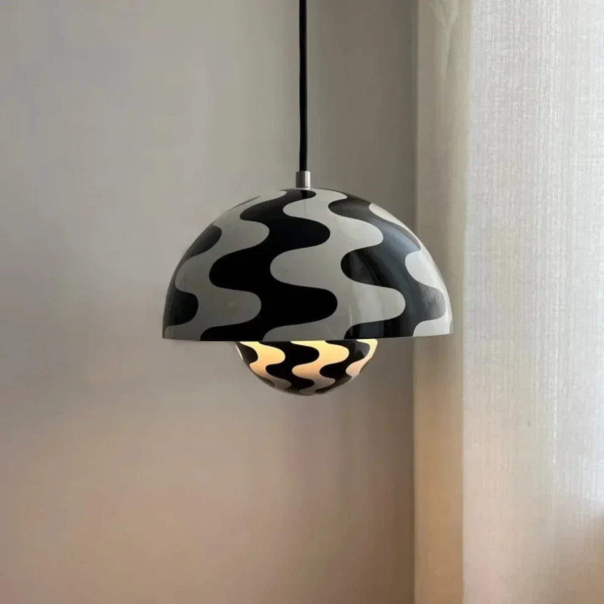 Retro Dome Pendant Light – Tangevox – Hero Shot