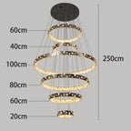 Pendant Light Luxara — 6 Ring Small
