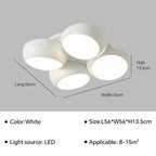 LED Bubble Cluster Flush Ceiling Light – Harvenis – Product Detail 16