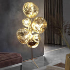 Melt-Effect Globe Cluster Floor Lamp – Caelvion – Lifestyle View 2