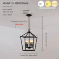 Heritage Lantern Cage Chandelier – Daelston – Product Detail 7