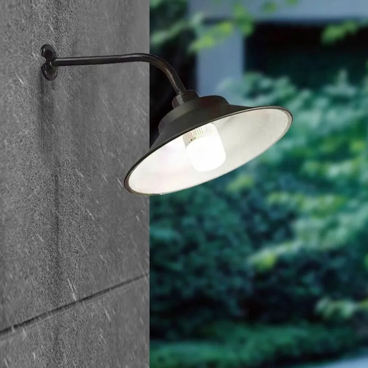 Farmhouse Gooseneck Barn Wall Light – Cenixal – Hero Shot