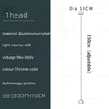 Spiral K9 Crystal Cluster Chandelier Jelvorn – Product Detail 7