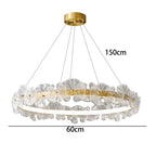 Florenza — lit in dark room showing warm ambient crystal glow