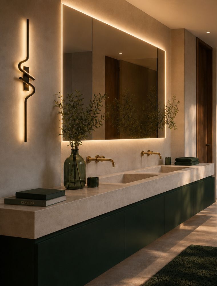 Bathroom lighting ideas