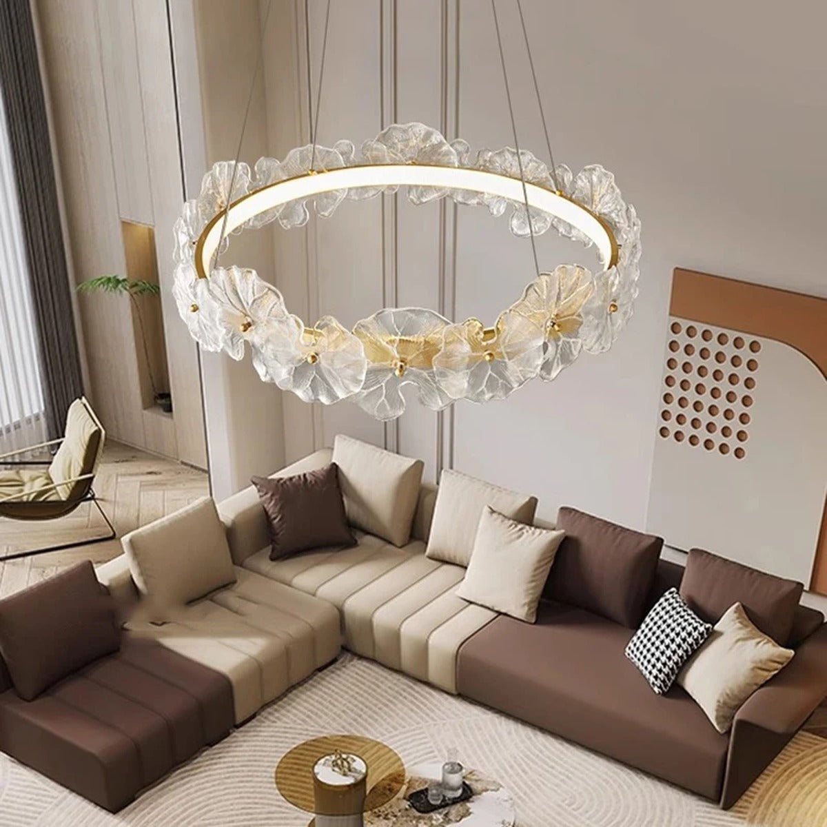 Florenza — round Ø80cm version in grand entrance hall