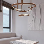 Warm Contemporary Chandelier Convoria – Hero Shot