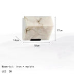 Alabaster Chevron Wall Sconce – Aelvion – Product Detail 7