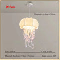 Organic Fabric Jellyfish Pendant Light – Welrix – Ø35cm Size & Spec Guide