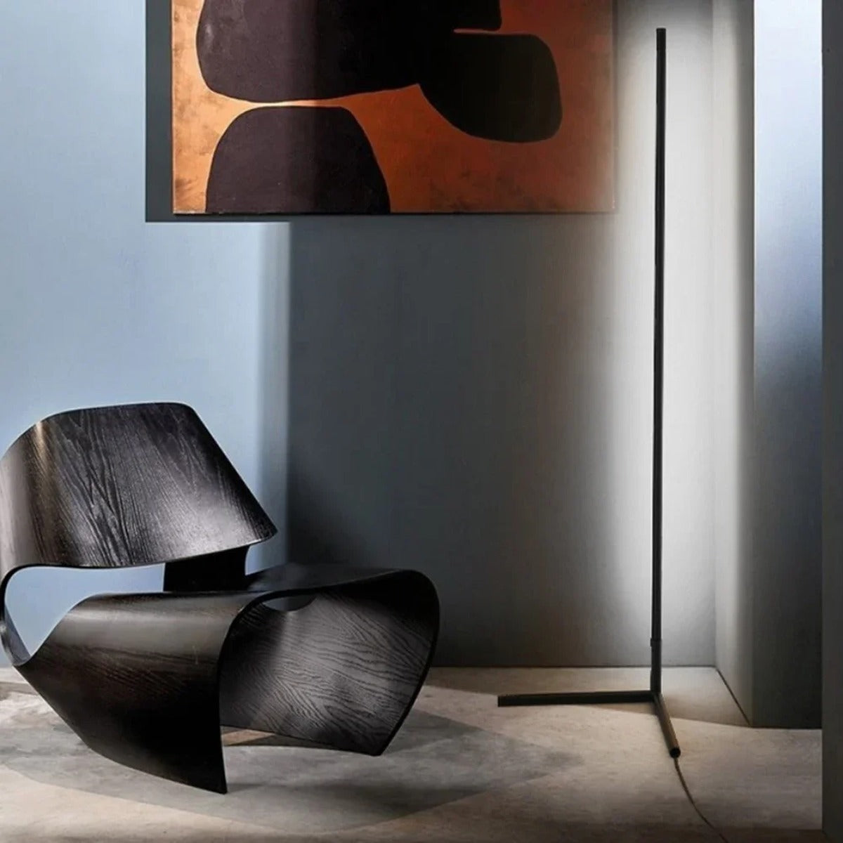 Understated Modern Floor Lamp Quieton – Lifestyle View 3