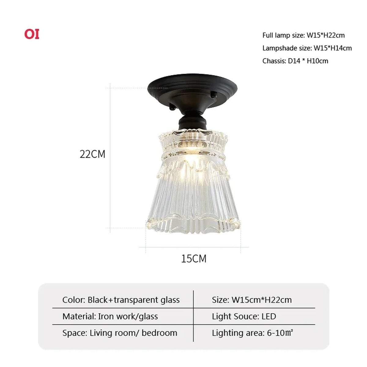 Ceiling Light Soloria — OI