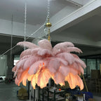 Luxe Ostrich Feather Chandelier – Plumessa – Product Detail 6