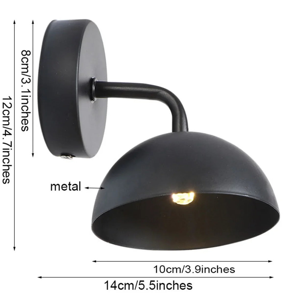 Nordic Wall Sconce Caelos — view 2