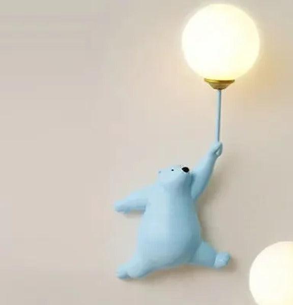Lunabear Blue bear, Left orientation