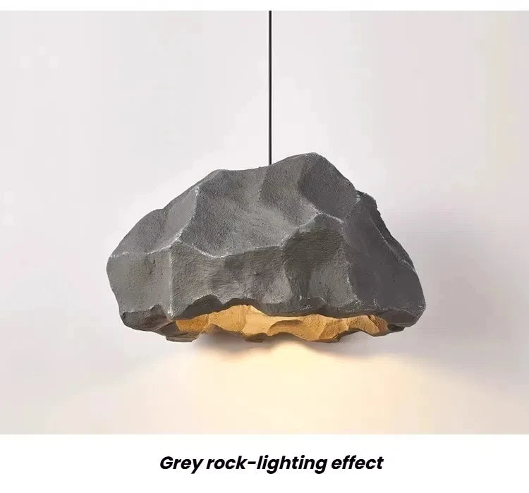 Nordic Rock Pendant Light Bvaelorn – Gray Rock Finish