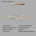 Irregular Gold Ring Chandelier Kevon – Product Detail 7