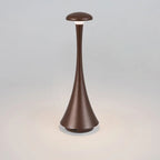 Hourglass Cordless Touch Dimmer Table Lamp – Eravox – Matte Brown