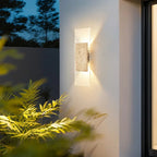 Travertine & Crystal Up/Down Wall Light – Jolux – Hero Shot