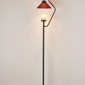 Minimalist Pendant Light Renindra — Crimson Red