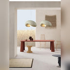 Sculptural Stone Cloud Pendant Light Velaro – Dining Room Lifestyle
