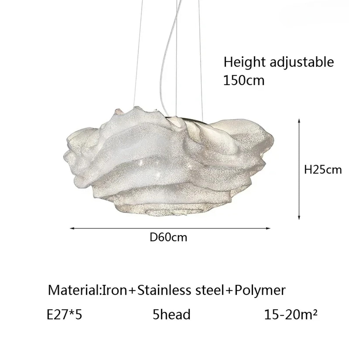 Organic Sculptural Shell Light – Eestoval – Product Detail 14