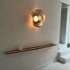Soft Sculptural Geometric Wall Sconce Formquiet – Lifestyle View 3