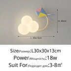 Children's Novelty Cloud Wall Sconce – Nvrix – Product Detail 7
