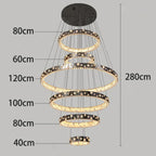 Pendant Light Luxara — 6 Ring Large