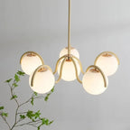 Jaelston 6-Globe Bouquet Chandelier in Cream – Lifestyle