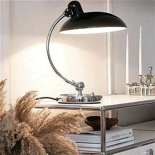 Bauhaus Desk Lamp Torvaith — lifestyle, Black finish