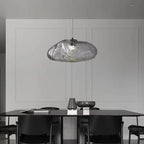 Rippled Glass Organic Pendant Light – Zolux – Lifestyle View 3