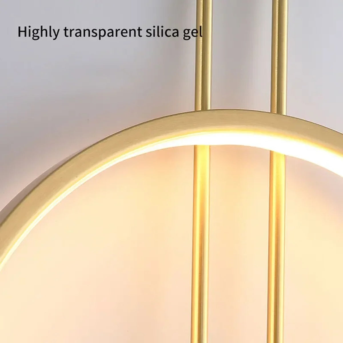 Belvorin wall sconce, diffuser detail close-up