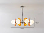 Organic Sculptural Acrylic Chandelier Caelobeans