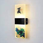 Chinese Ink Art Backlit Wall Sconce – Chinori – Product Detail 11