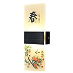 Chinese Ink Art Backlit Wall Sconce – Chinori – Spring Blossom Motif