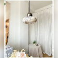 Sculptural Marble Pebble Pendant Light – Valorinth – Lifestyle Hero