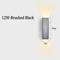 Modern Wall Sconce Farlux — 12W-Brushed Black