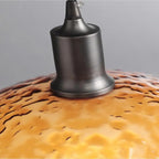 Hammered Glass Dome Pendant Light – Convex – Lifestyle View 4
