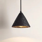 Volcanic Stone Cone Pendant Light – Vestron – Hero Shot