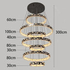 Pendant Light Luxara — 7 Ring Medium