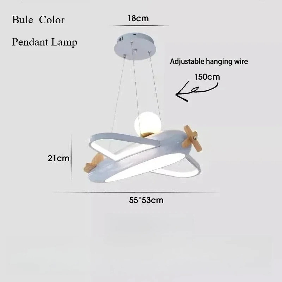 Biplane Ring LED Pendant Ceiling Light – Menvex – Product Detail 8